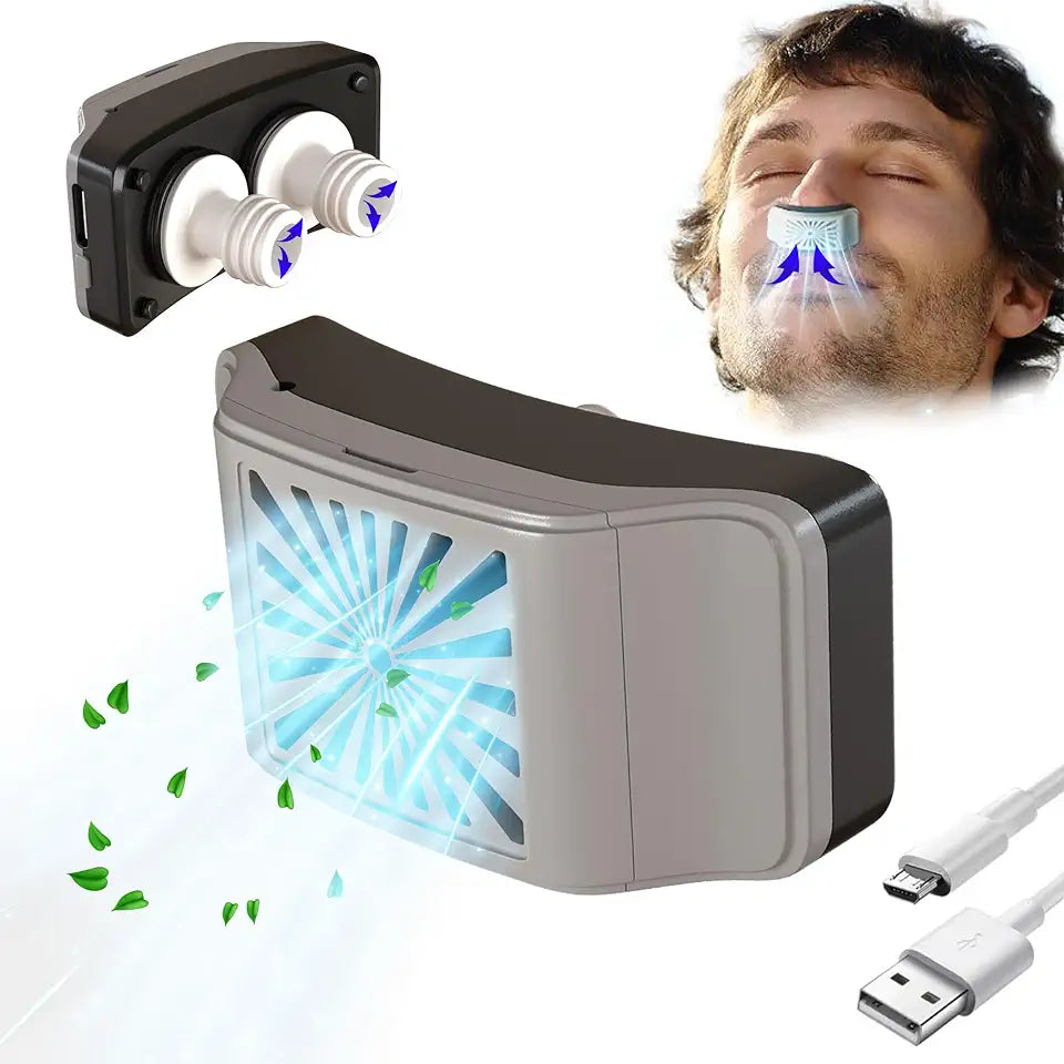 Portable Rechargeable Nostril Expander with Mini-Fan P538432