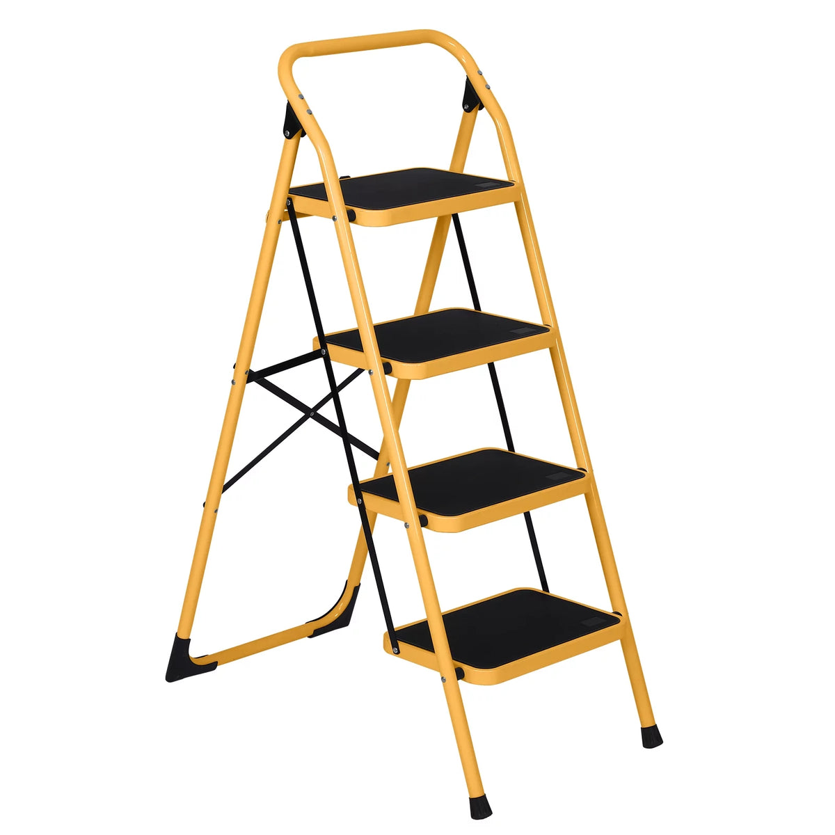 3-Step Ladder, 330 lb. Load Capacity, Iron I670810