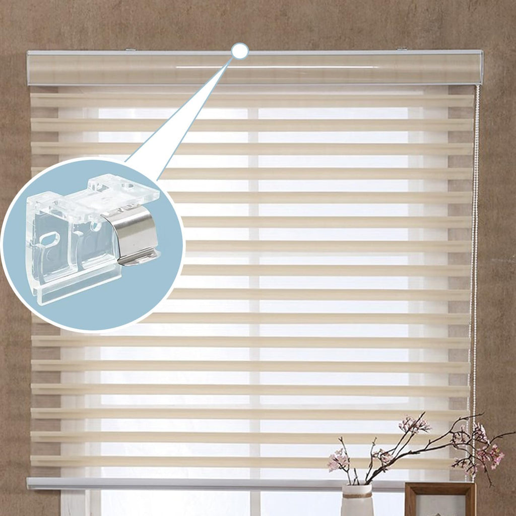 Cordless Shade Bracket with Metal Clip for 1" PVC Cordless Honeycomb Shades L357171