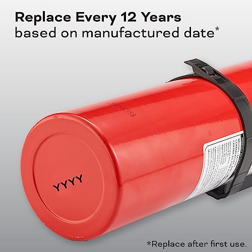 2-A:10-B:C 7.13 Lbs. Fire Extinguisher with Hose and Wall Mount H2405