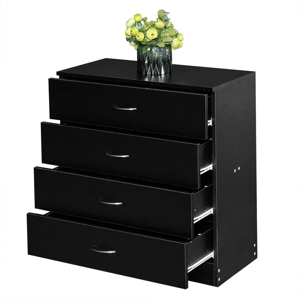 4 Drawer White Dresser J487