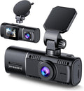 Dual Dash Cam Front and Inside 1080P IR Night Vision Car Camera 1.5 inch Screen Pack of 2 E9408