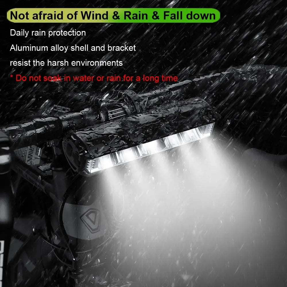 Waterproof 10000mAh 6000Lumen Bicycle Light O329