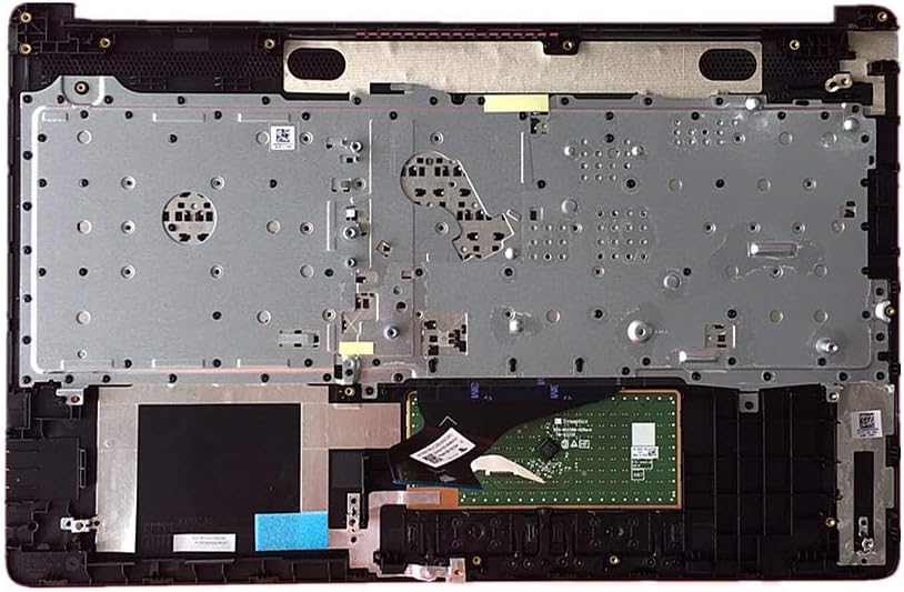 Black 15.6 Laptop Upper Case Palmrest Keyboard Touchpad Assembly U571