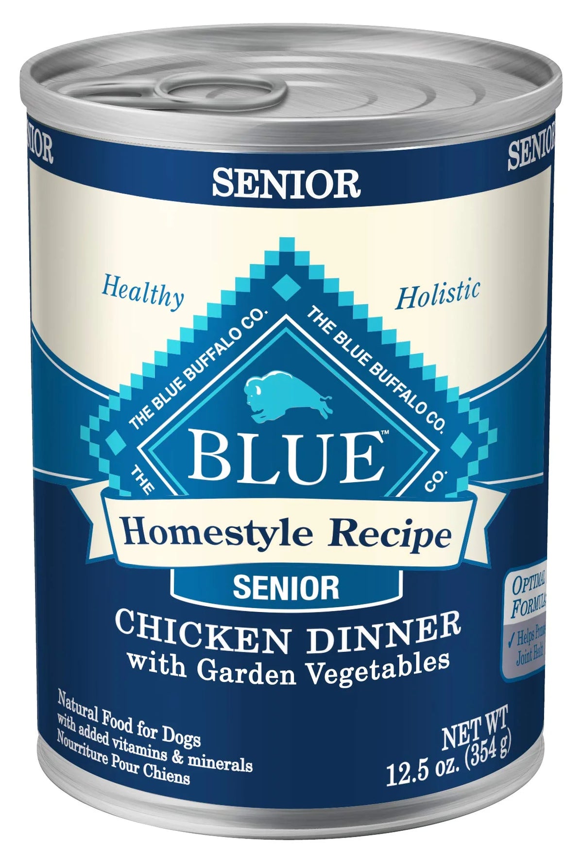 Natural Senior Wet Dog Food Chicken 12.5-oz can Pack of 12 T392