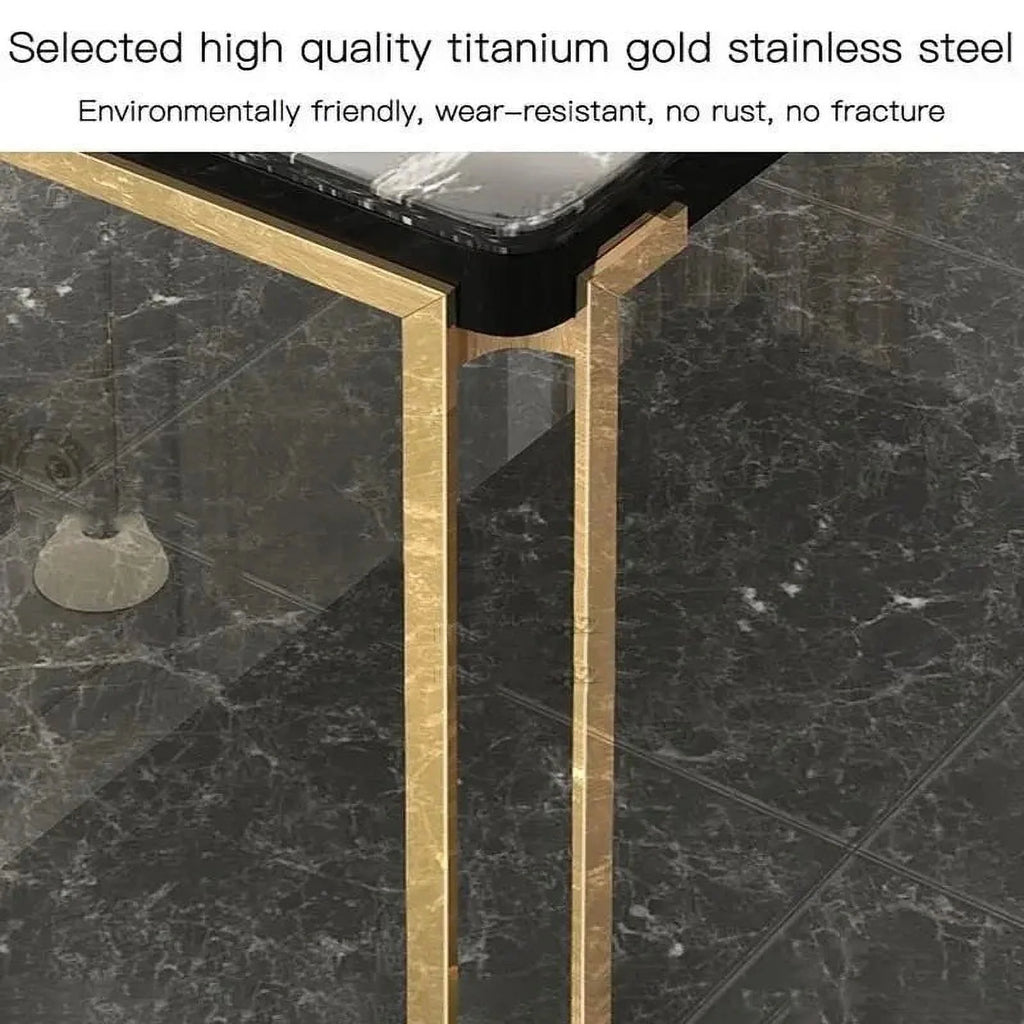 Rectangular Stainless Steel Dining Table B749