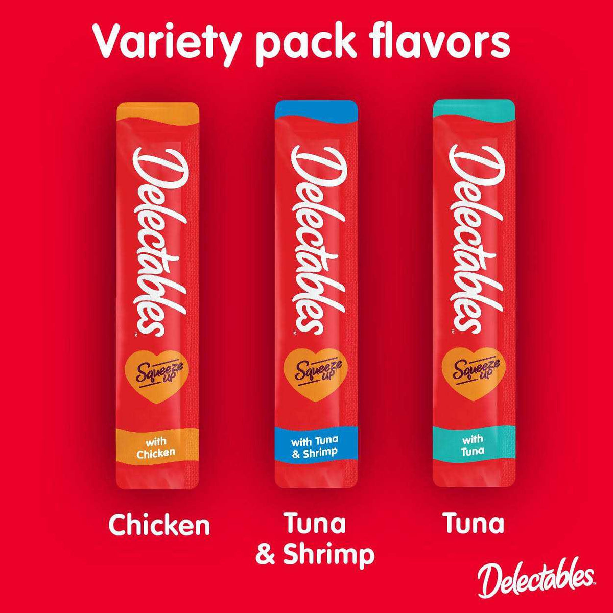 Lickable Wet Cat Treat Variety Pack H4446