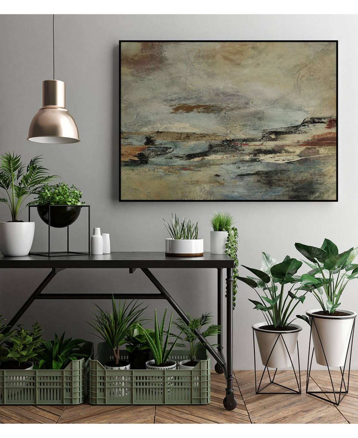 Multi Framed Canvas Art Q569