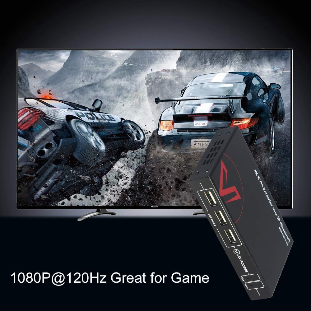 4K HDMI USB KVM Extender over Cat5e/6 up to 120M G89059