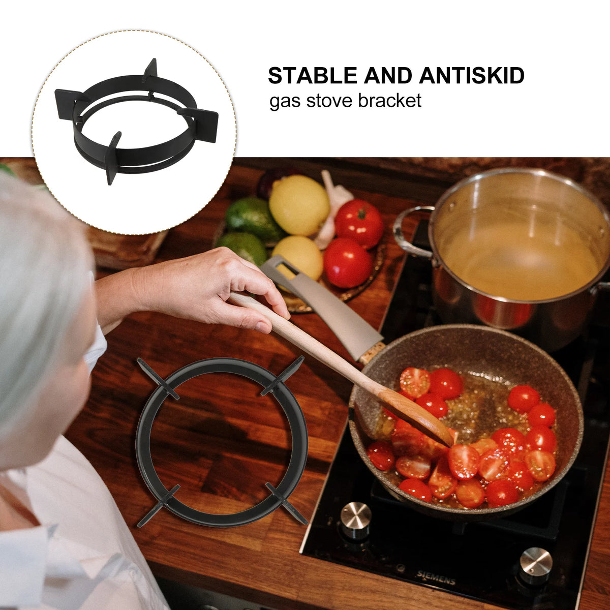 Gas Wok Rack Ring Burner Stand Pan Holder W20044