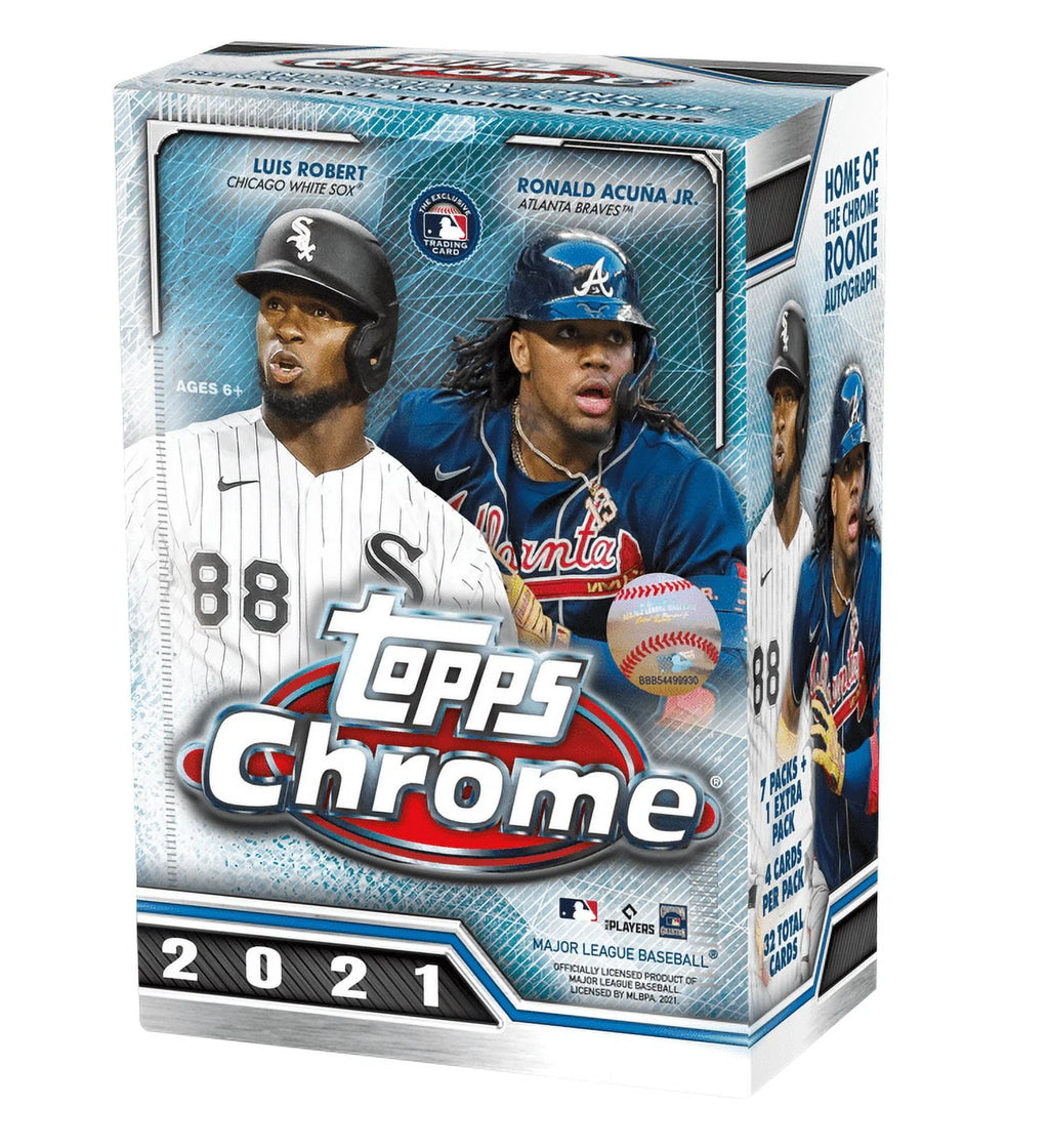 MLB Baseball Trading Cards Blaster Box - 8 Packs L648
