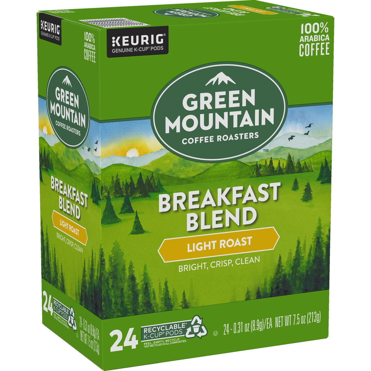 Light Roast K-Cup Coffee Pods, 24 Count Q7043