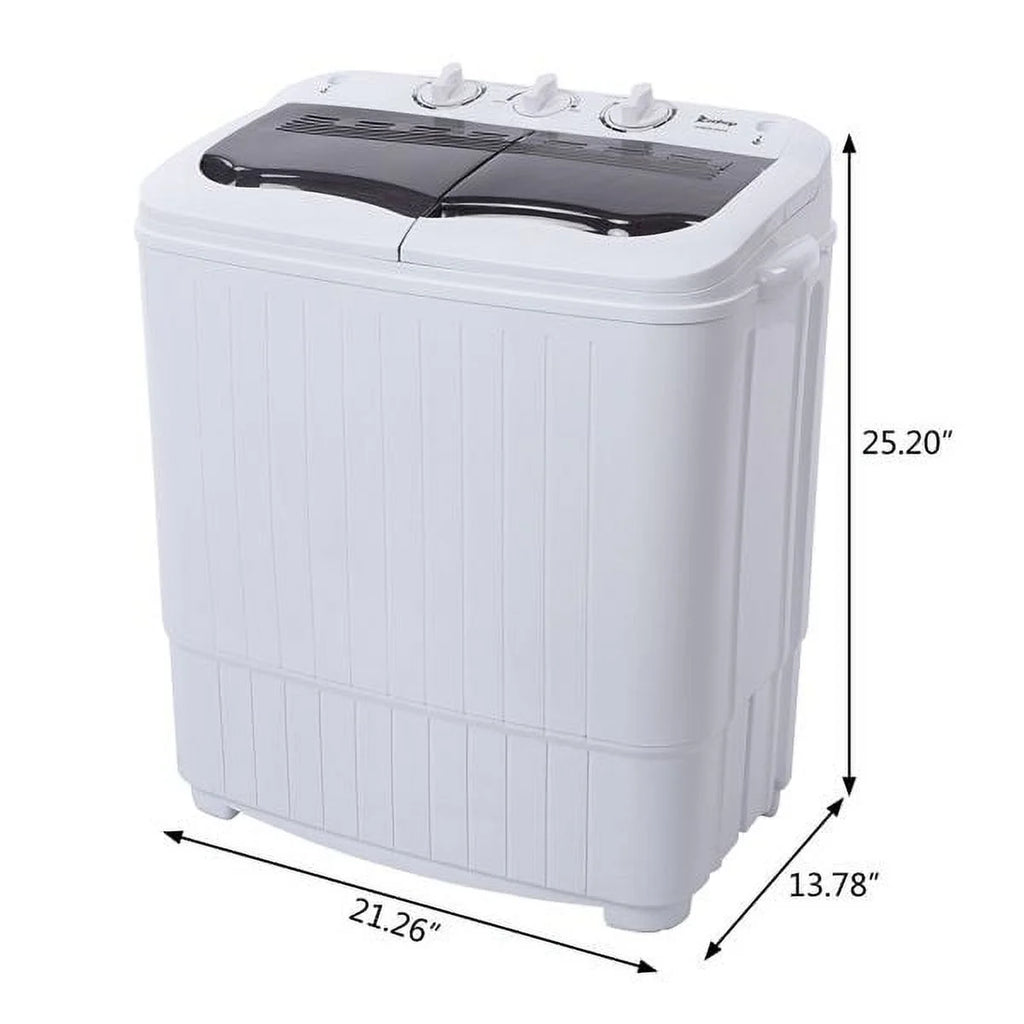 Gray Cover Semi-automatic Washing Machine W8653