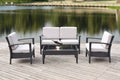 4 Piece Outdoor Set with Cushion E72147