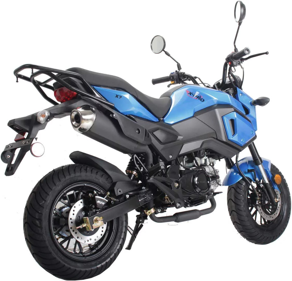 125cc Motorcycle with Manual Transmission and Electric Start Y36357