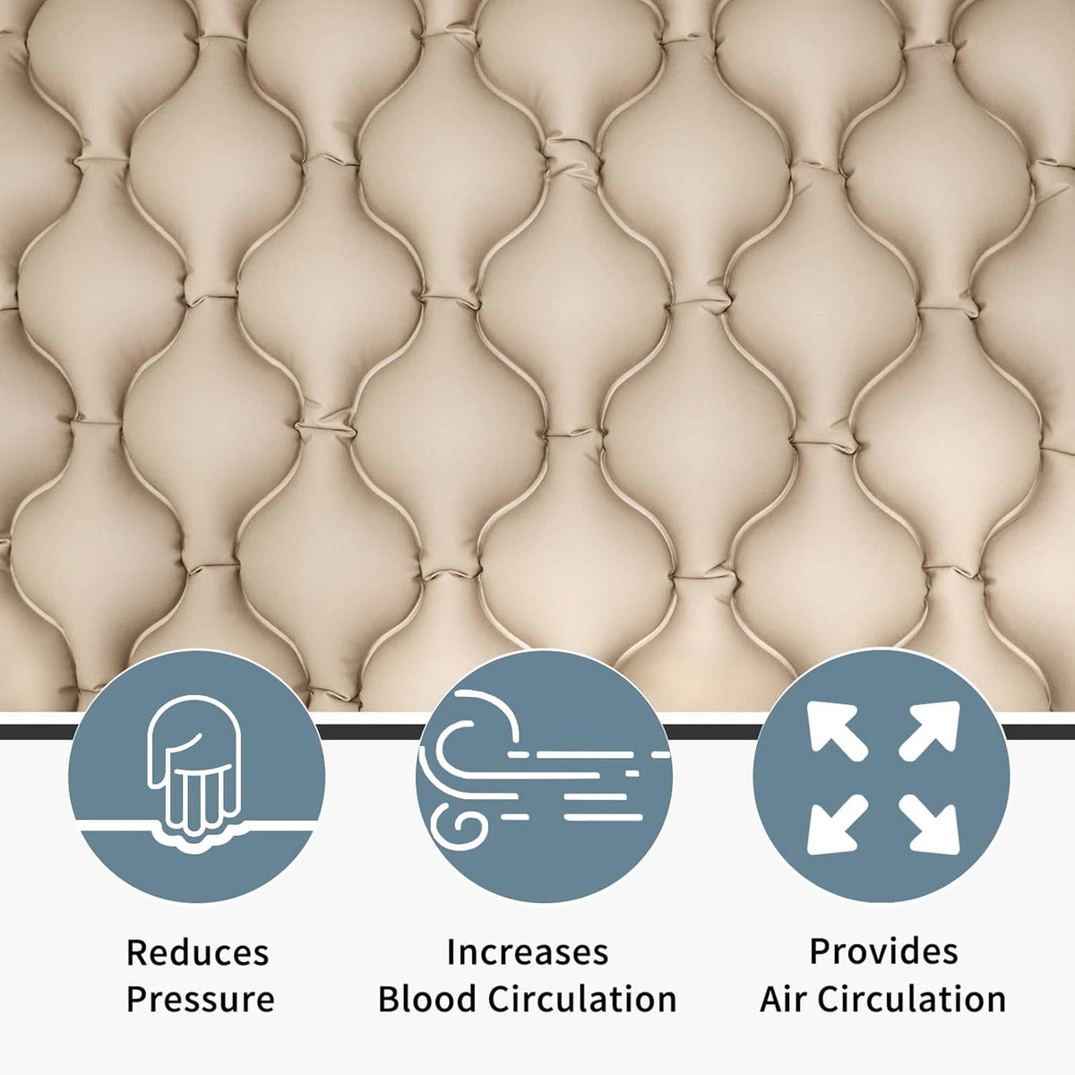 Alternating Pressure Pad Air Mattress for Hospital Bed X515