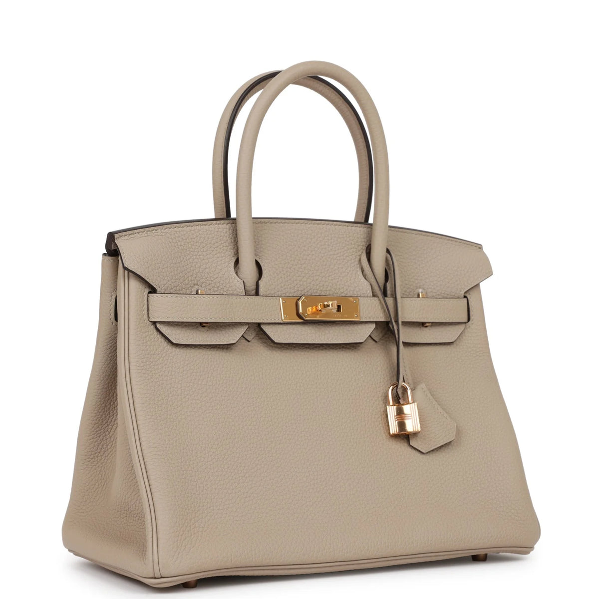 Birkin 30 Gris Tourterelle Togo Rose Gold Hardware L45901