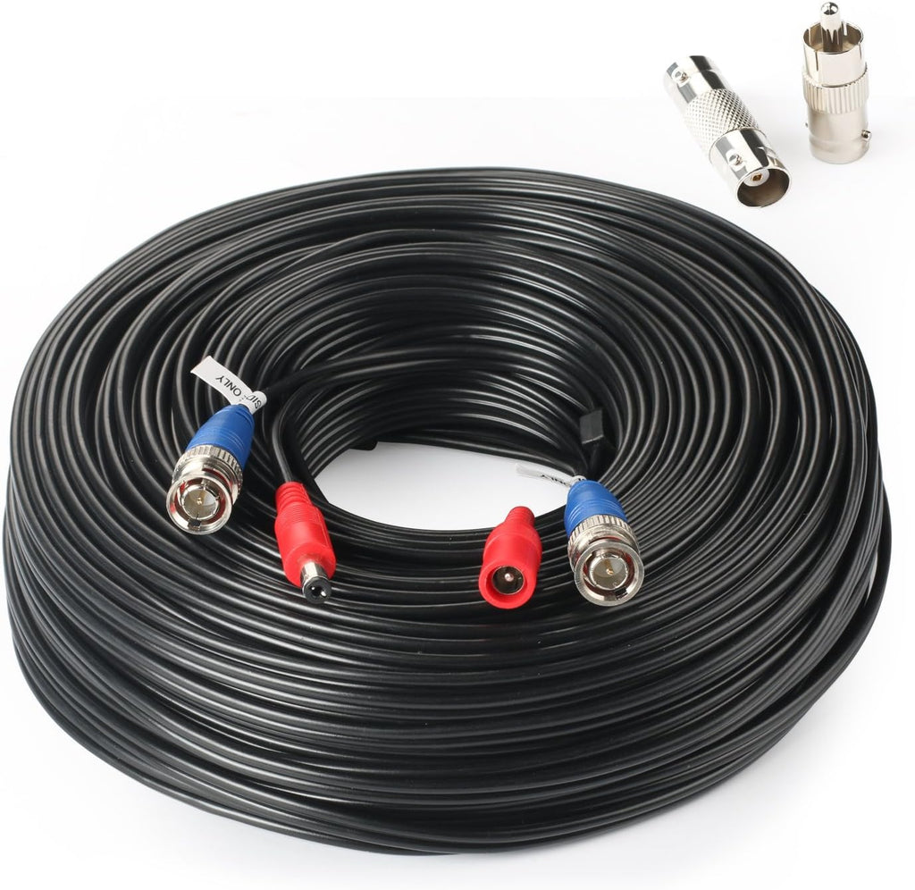 200Feet BNC Video Power Cable with Connectors F440316