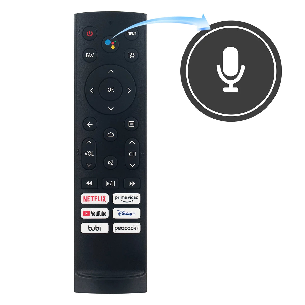 Replaced Remote Control C90841