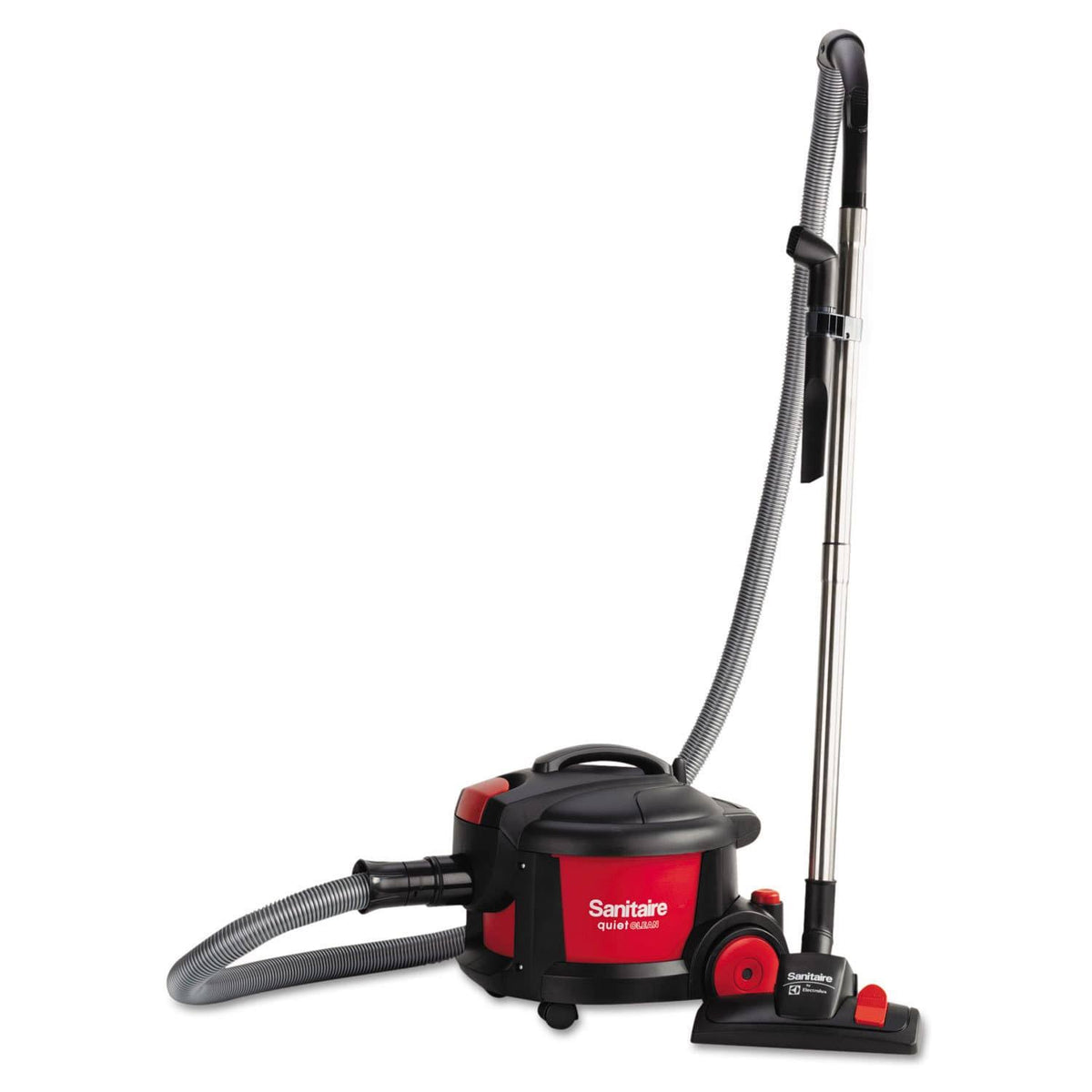 Red Black Canister Vacuum O731587