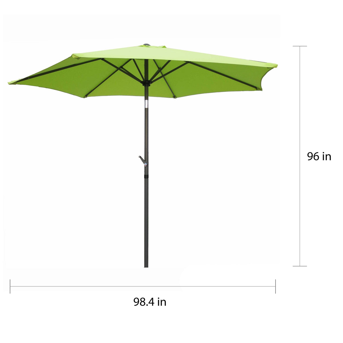8 Foot Aluminum Umbrella L73357
