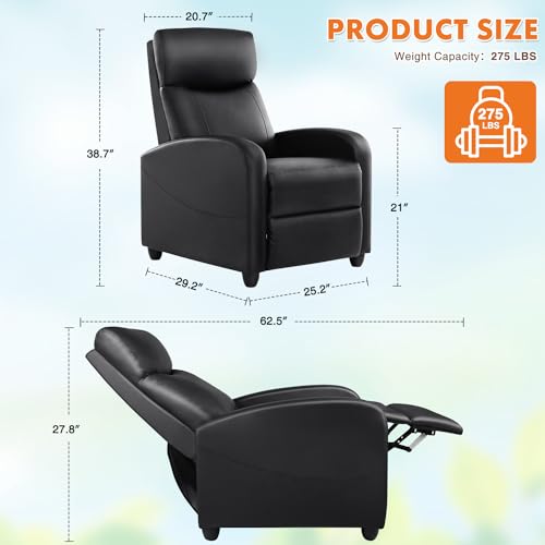 Reclining Accent Chair with Massage & Heating Function S918