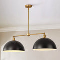 2-Light Linear Dome Industrial Pendant Z830