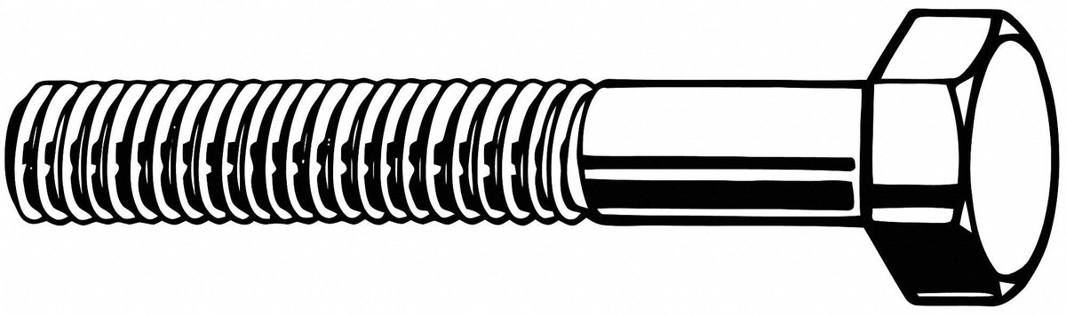 Hex Head Cap Screw 3 1/2 in 18-8 Stainless Steel Y89284