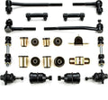 Black Polyurethane Front End Suspension Rebuild Kit (22 Piece Kit) D357