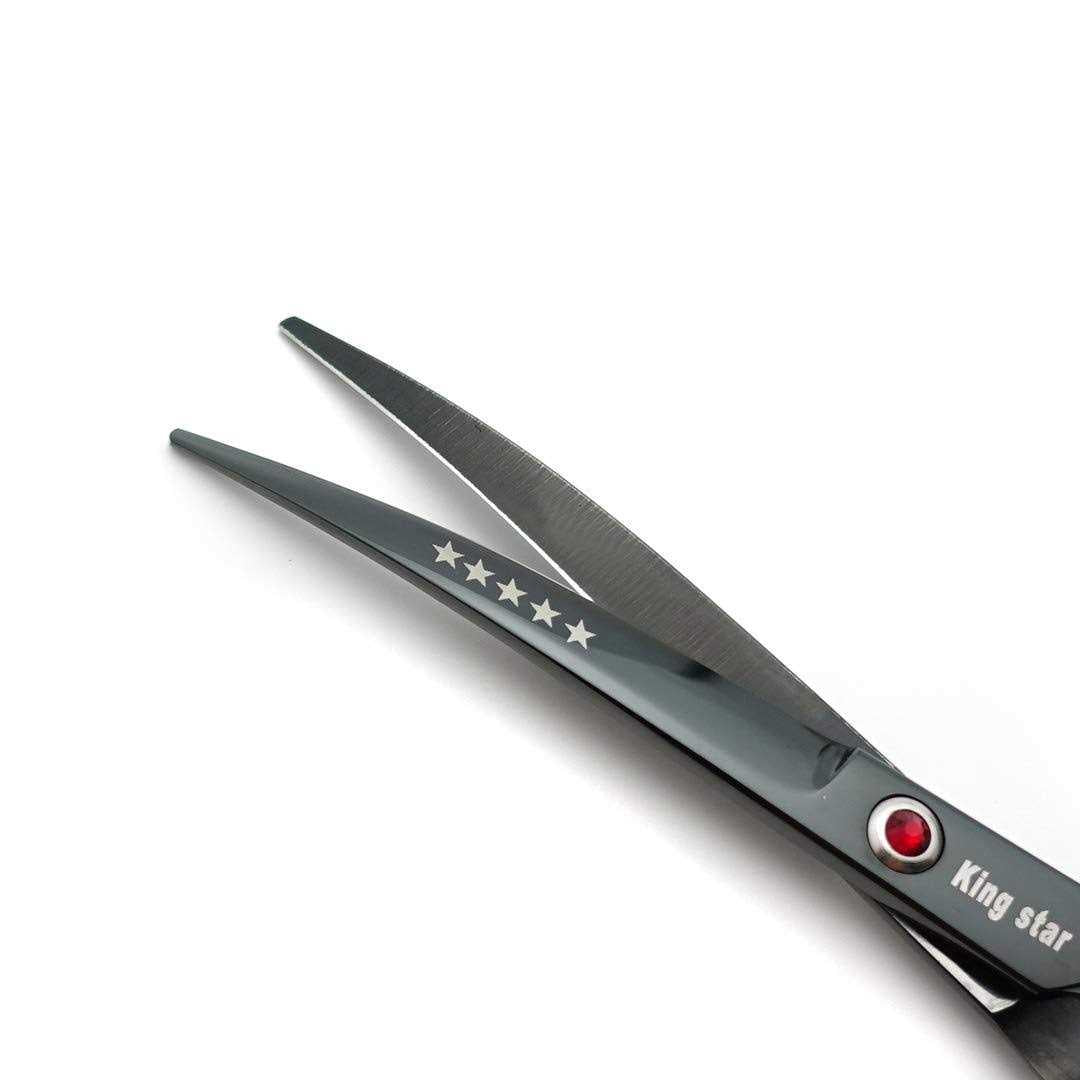 7.0in Titanium 4pcs Dog Grooming Scissors Set K249