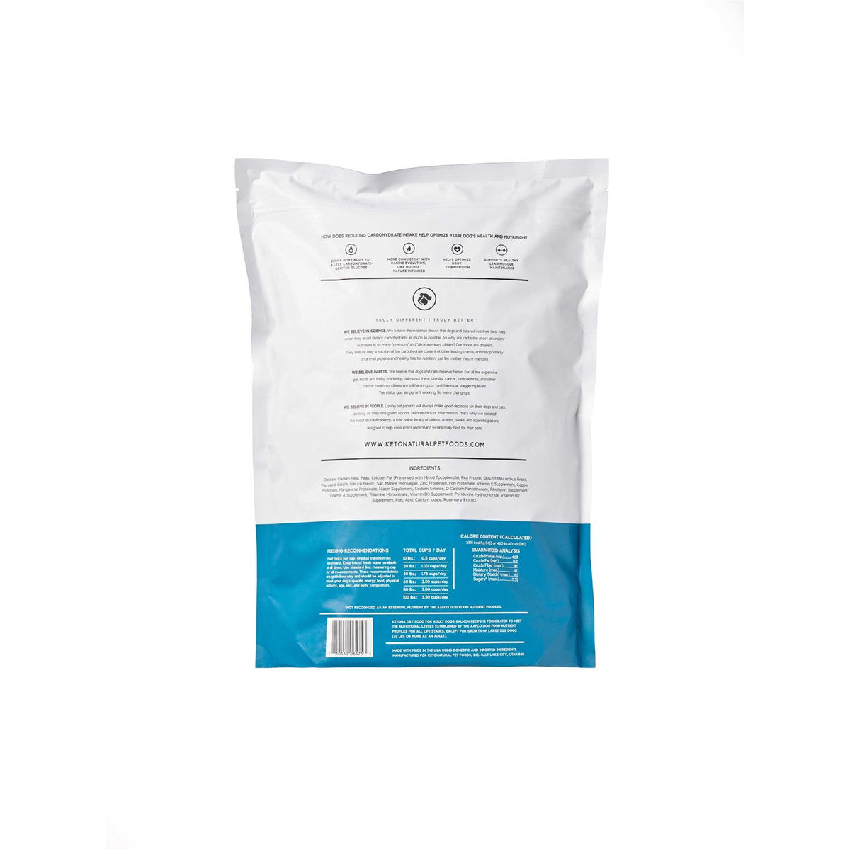 Chicken Recipe Adult Dry Dog Food Low Carb High Protein F42448