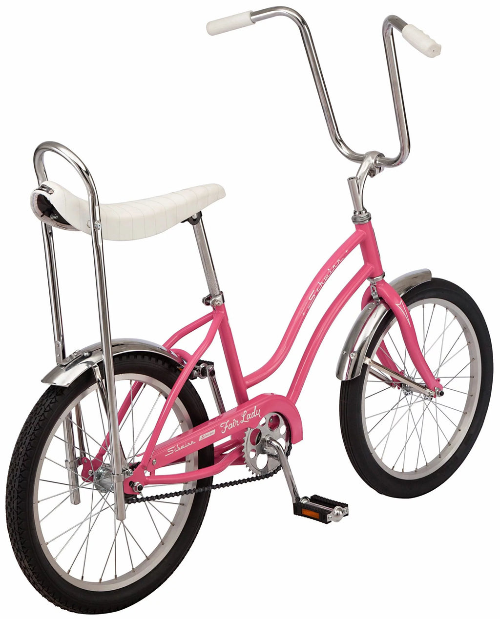 20 in. Pink Single Speed Girls Bicycle S4315