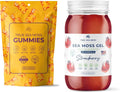 Sea Moss Gummies Pouch & Strawberry Sea Moss Gel D692480