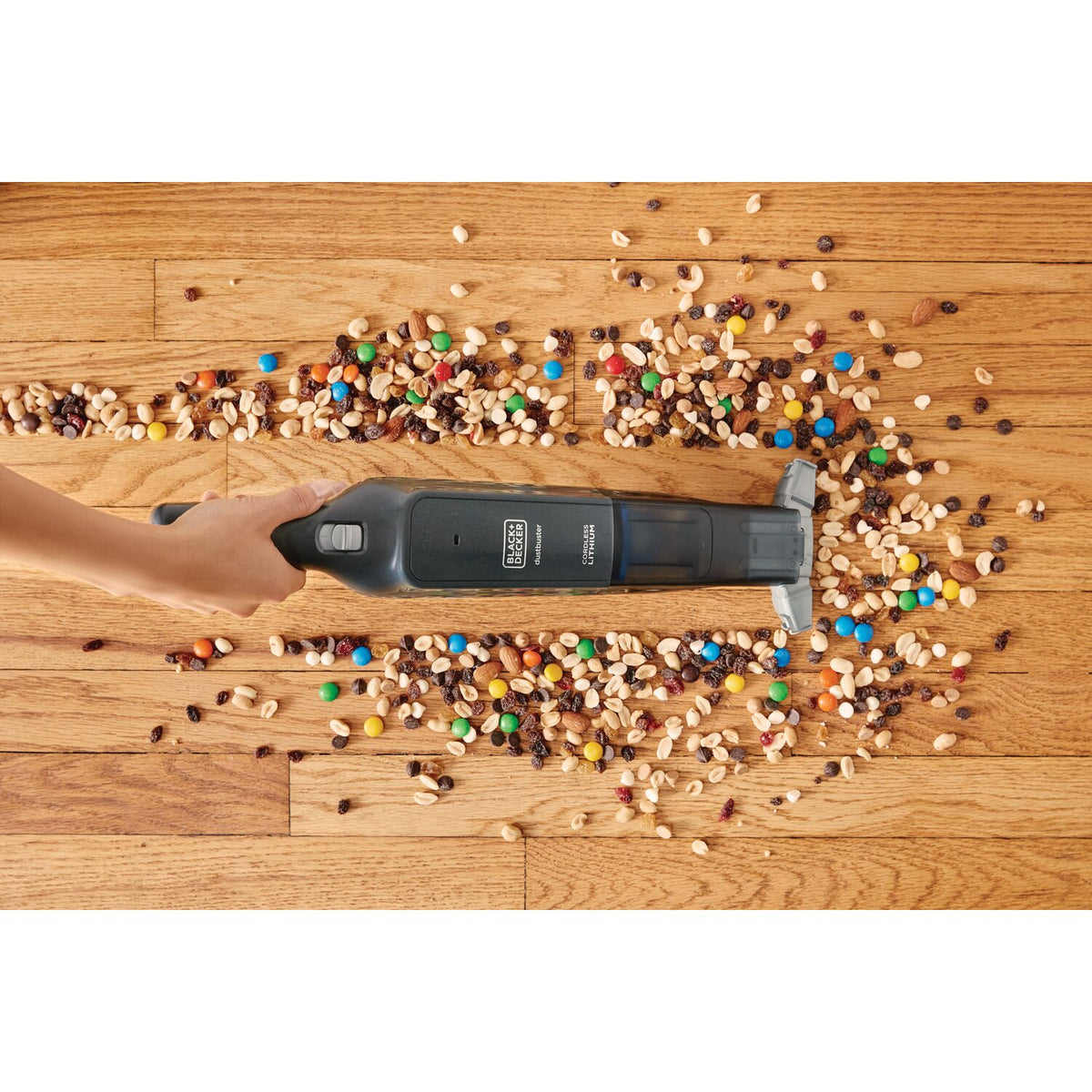 Black Cordless Slim Handheld Vacuum I58956