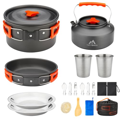 17 Pc Camping Cookware Kit C62673