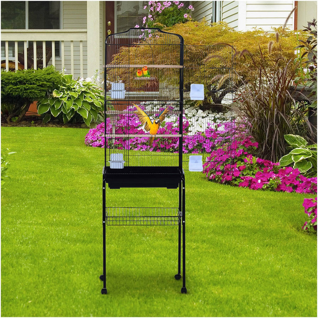 Black Bird Cage H4409