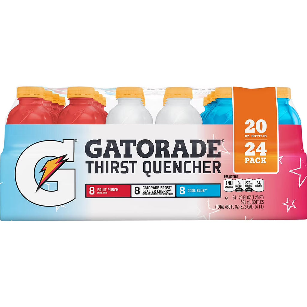 Red, White and Blue Variety Pack, 24 pk./20 fl. oz. Z31071