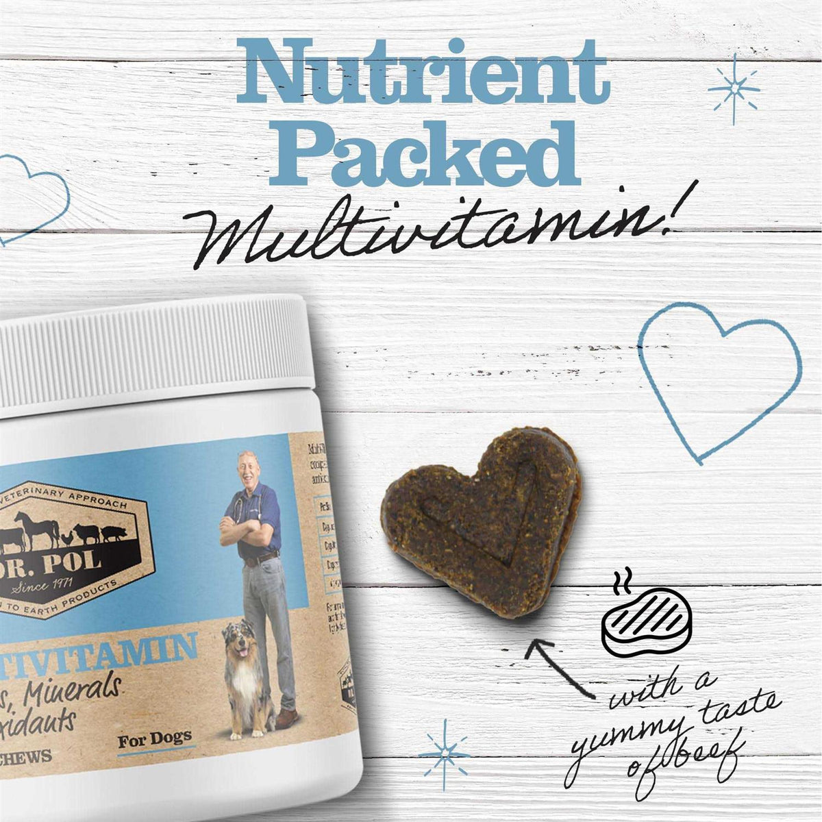 Chewable MultiVitamins for Dogs E183690