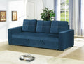 Blue Fabric Sofa Bed V7486