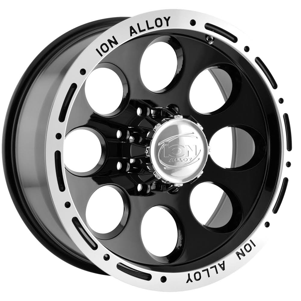 Black/Machined Lip 16x8 8-165.1 -5mm Wheel S287282