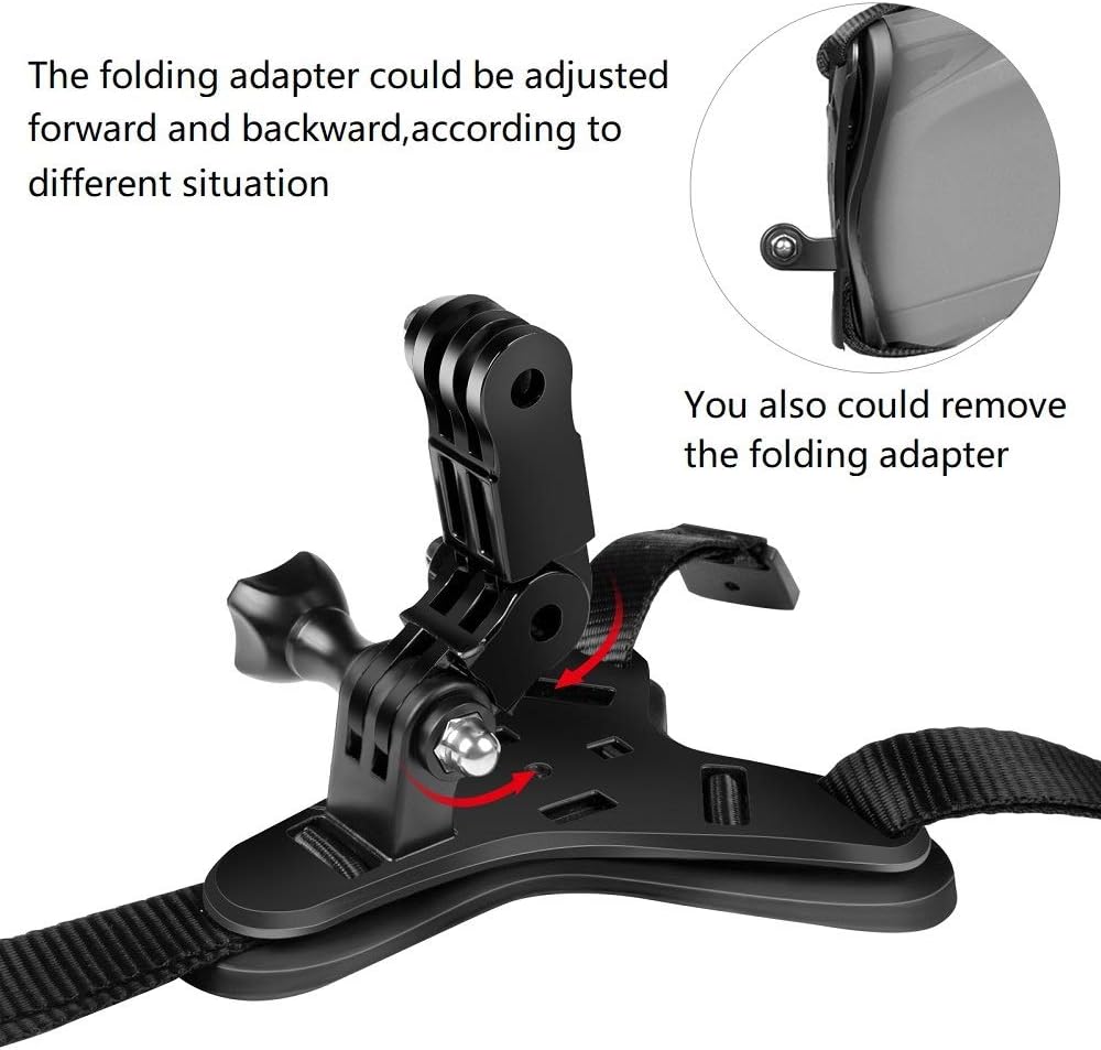 Motorcycle Helmet Chin Strap Mount for GoPro Hero Action Camera B14755