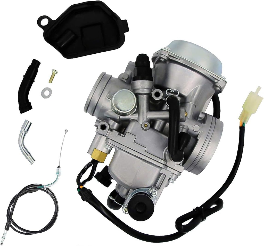 TRX 450 Carburetor with Base Cover & Screw, Pack of 2 S593