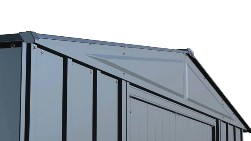 Blue Grey Steel Storage Shed M72220