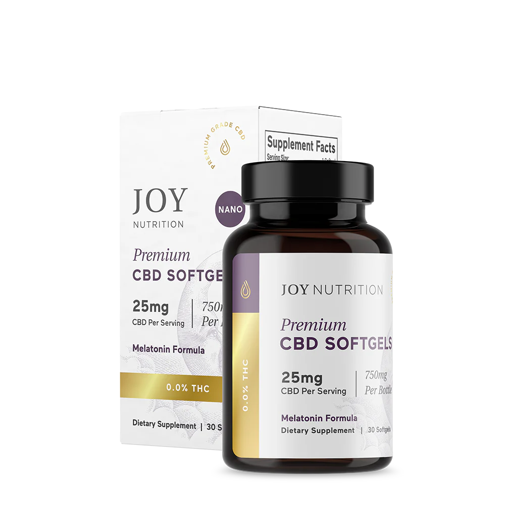 25mg CBD Sleep Softgels with CBN H63221
