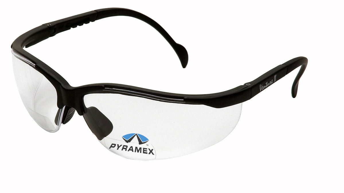 Black + 1.5 Lens Safety Readers R813