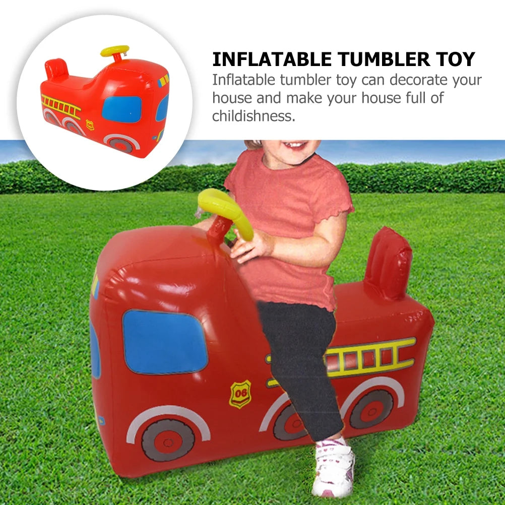 Inflatable Fire Car Kids Toy A747676