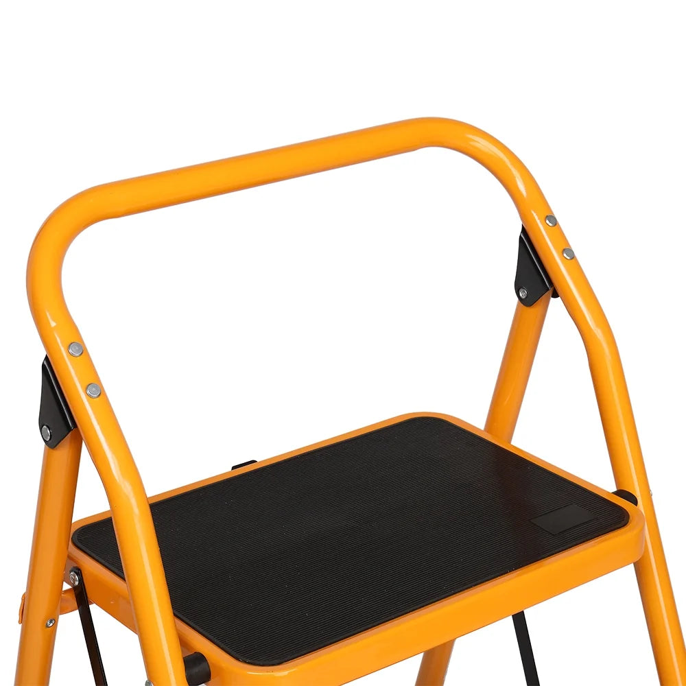 3-Step Ladder, 330 lb. Load Capacity, Iron I670810