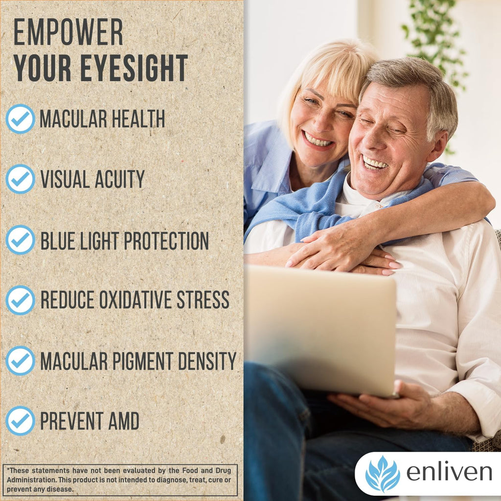 60 Capsules Lutein and Zeaxanthin Supplement E314