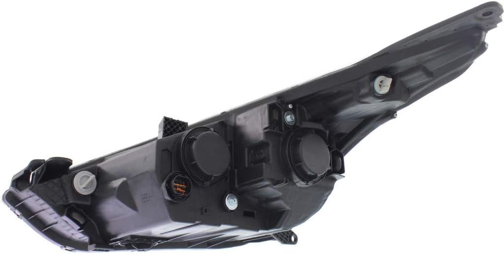 Hyundai Veloster Headlight Assembly 2012-2016 Passenger Side Multireflector with Bulbs T626901