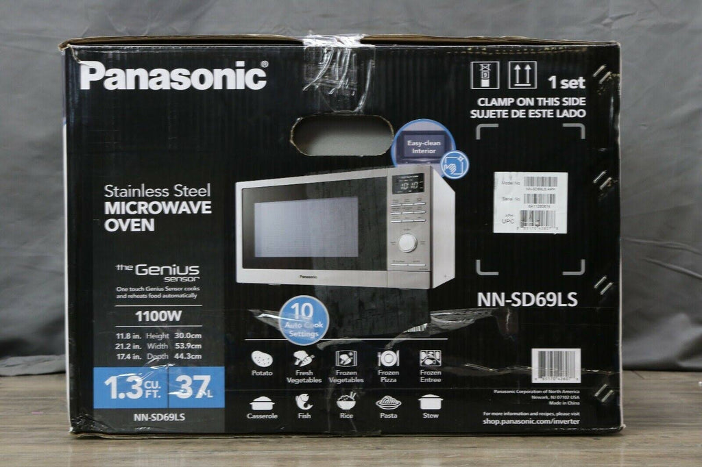 1100W Countertop Microwave Oven - Stainless Steel C704088